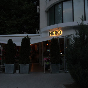 Illuminated brass letters for restaurant in Sofia – Golden Nero Illuminated brass letters for restaurant in Sofia - Golden Nero