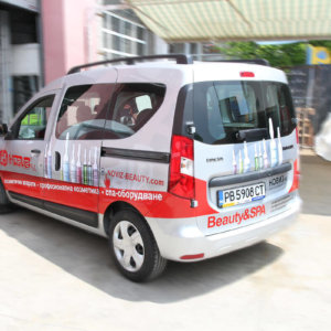 Рекламен автомобил Noviz с ефектна визия