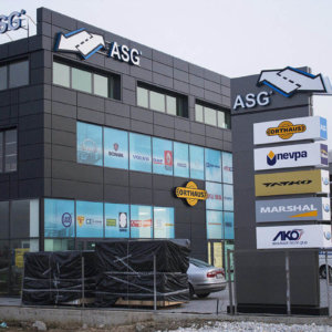 Рекламен тотем ASG Пловдив