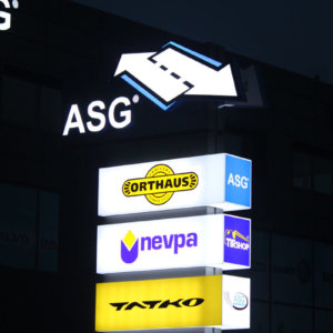 Светещ тотем ASG Пловдив