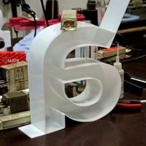 Acrylic channel letters by Media Design