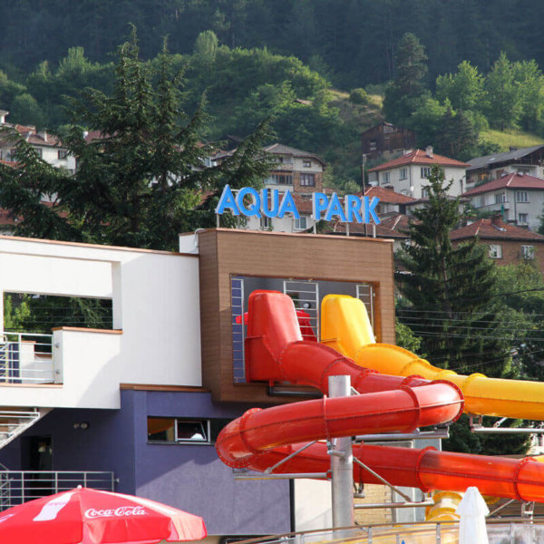 Aquapark Persenk обемни букви от алурапид Aquapark Persenk обемни букви от алурапид