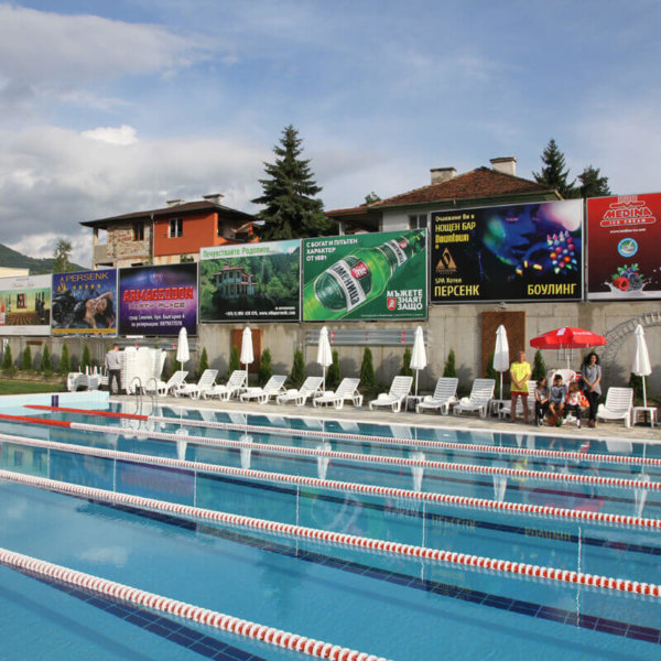 Fabric signs for Aquapark Perksenk, Devin Fabric signs for Aquapark Perksenk, Devin