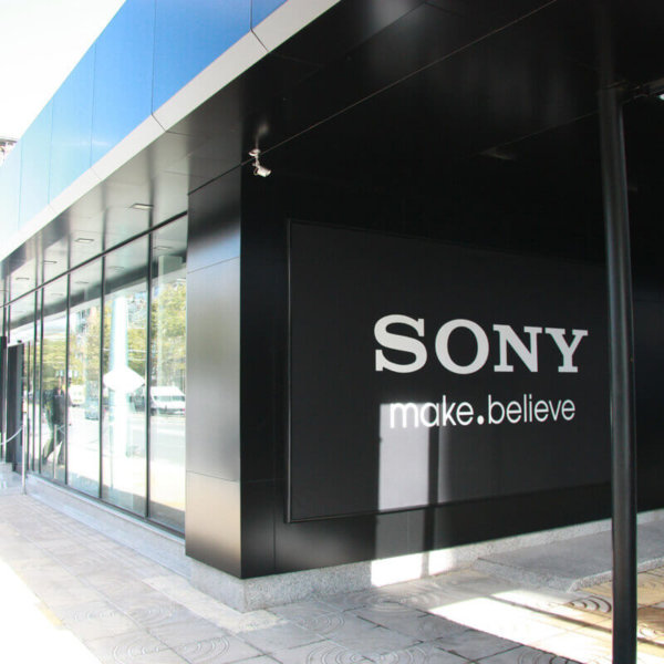 Sony Center Dekom – vinyl advertising installations Sony Center Dekom – vinyl advertising installations