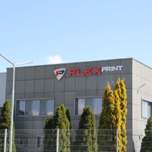 Обемни букви от плексиглас за фирма Флекспринт