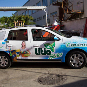 Обновена визия на автомобил LitiaStad от Медия Дизайн