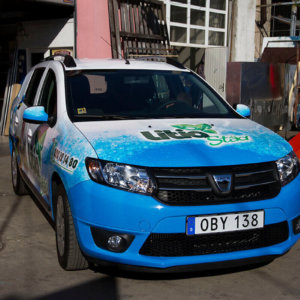 Брандиране на автомобил LitiaStad с ефектно фолио на 3М