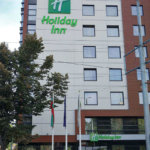 Hotel Holiday Inn in Plovdiv - illuminated adverts from Media Design