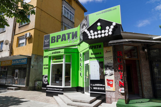 Illuminated signage and full branding by sign making company Media Design