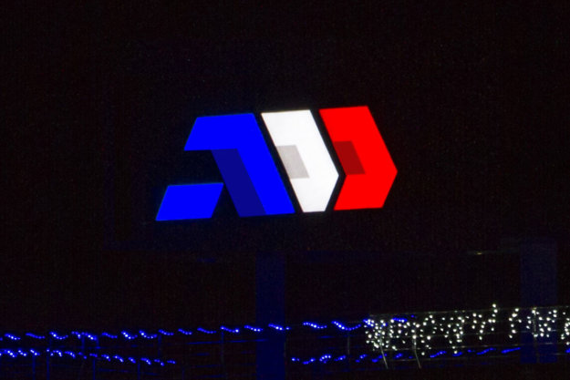 Illuminated logo ADD Bulgaria made by Media Design