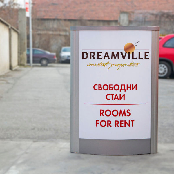 Illuminated totem for Dreamville Sveti Vlas Illuminated totem for Dreamville Sveti Vlas