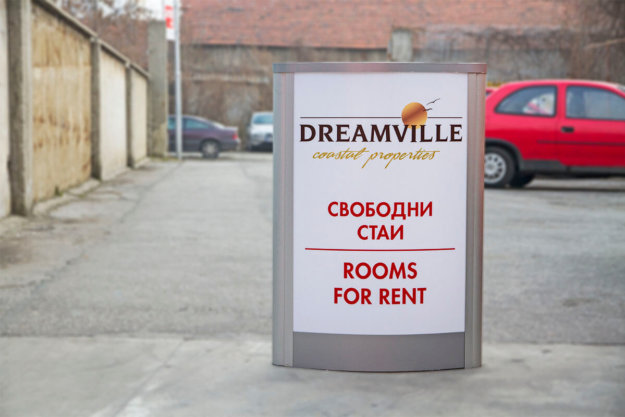 Illuminated totem for Dreamville Sveti Vlas