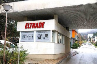 Illuminated lettering for Eltrade Botevgrad
