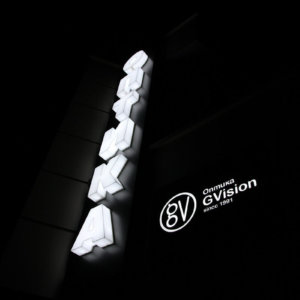 Светещи рекламни табели за оптика Джи Вижън