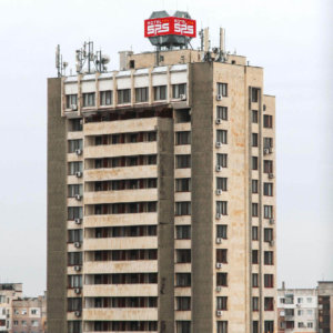 Голяма ъглова табела на покрива на хотел СПС Голяма ъглова табела на покрива на хотел | Покривна реклама