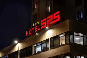 Hotel SPS with a new illumintaed logo