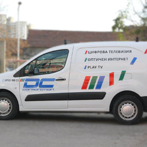 Облепяне на кола на DC Corporation с фолио 3M