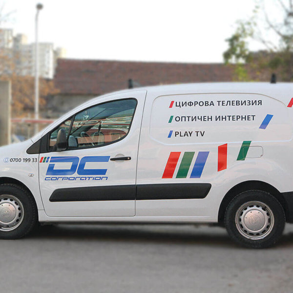 DC Corporation - car branding with 3M vinyl film