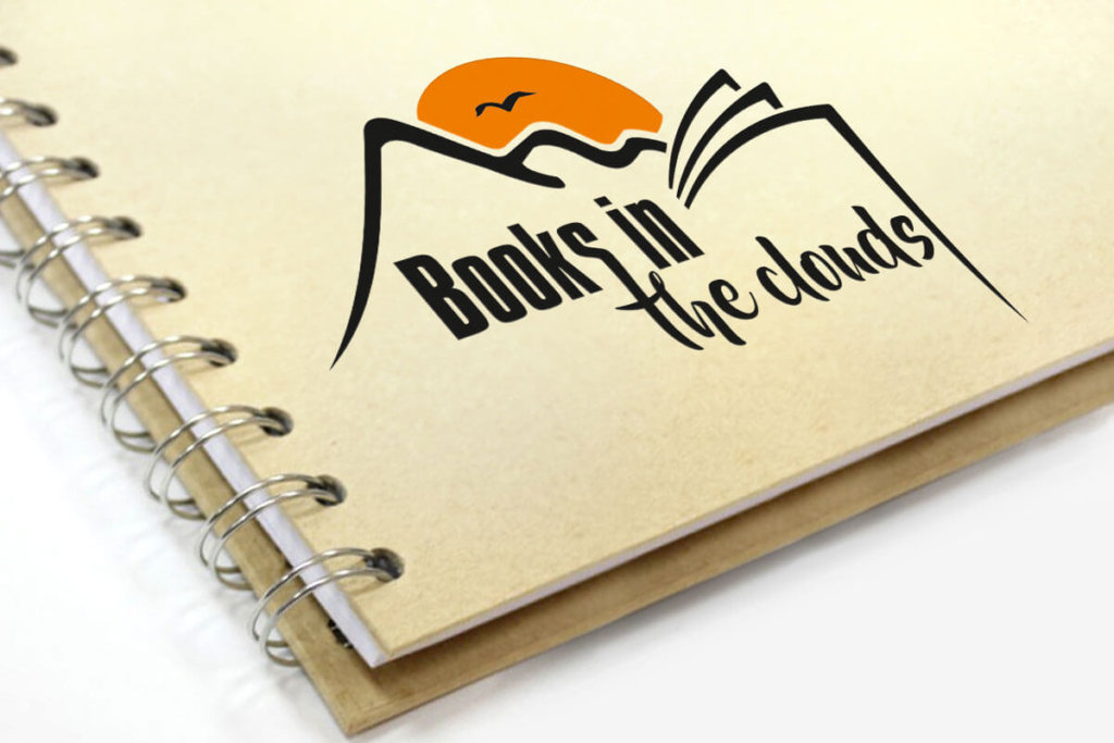 Logo design for Reading room Books in the clouds