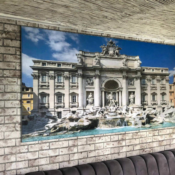 Текстилна табела за ресторант Рибарника Текстилна табела за ресторант Рибарника