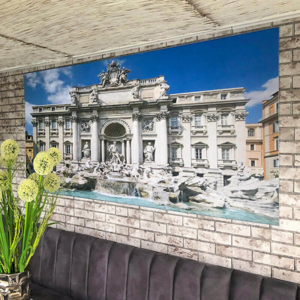 The Trevi Fountain in Rome