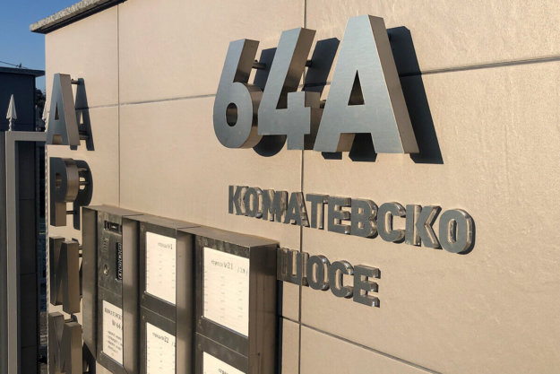 Inox channel letters Arimex