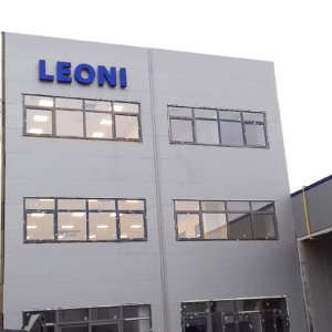 LEONI illuminated channel letters - Pleven, Bulgaria