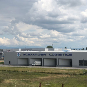 Обемни букви с алуминий и плексиглас за Alexander Logistics Обемни букви с алуминий и плексиглас за Alexander Logistics