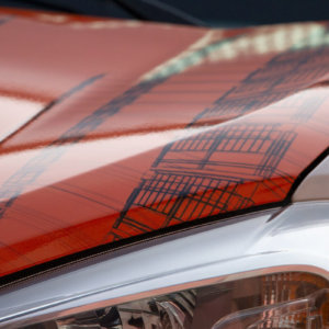 Облепяне на преден капак на Фиат Добло с фолио за печат 3M IJ180 Облепяне на преден капак на Фиат Добло с фолио за печат 3M IJ180