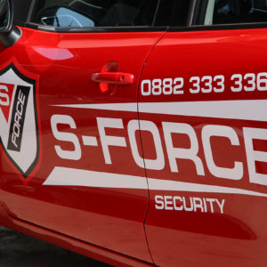 S Force Security letters from film for cars S Force Security letters from film for cars