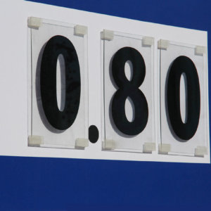 0.80 тотем за цени на бензиностанция