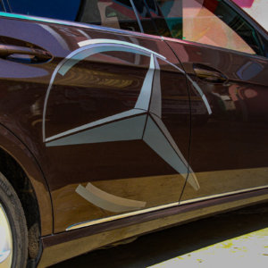 Частично облепяне на кола