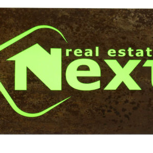 Illuminated metal sign – NEXT Illuminated metal sign - NEXT - Brokerage & Consulting Services company
