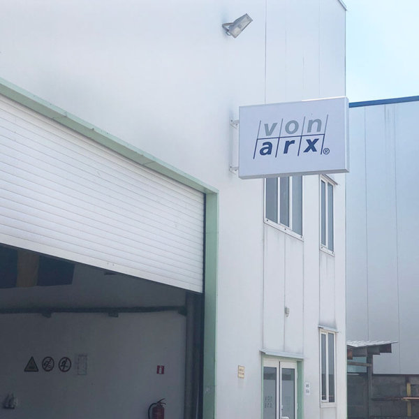Illuminated sign with aluminium profiles Illuminated sign with aluminium profiles - VON ARX
