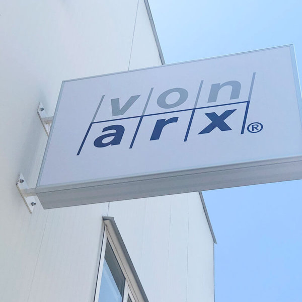 Illuminated sign with aluminium profiles – VON ARX Illuminated sign with aluminium profiles - VON ARX