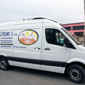 Брандиране на фирмен бус - Велди 1