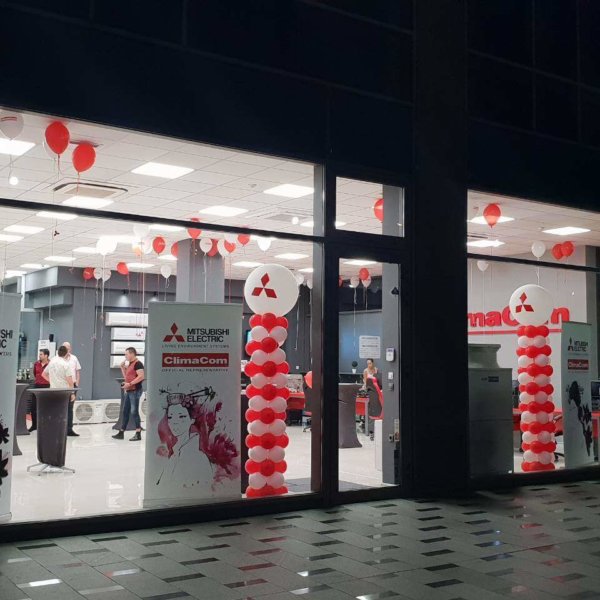 Брандиране на новооткрит шоурум – Mitsubishi Electric, Пловдив Брандиране на новооткрит шоурум - Mitsubishi Electric, Пловдив