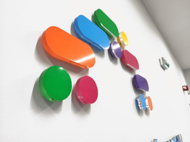 Embossed "sandwich" letters - Reward Gateway