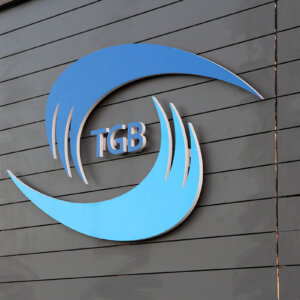 Лого от 19мм ПВЦ и самозалепващо фолио - GV Logistics