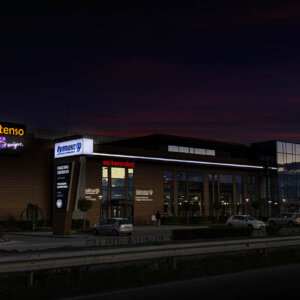 Бултекс 99 - Двустранен светещ тотем