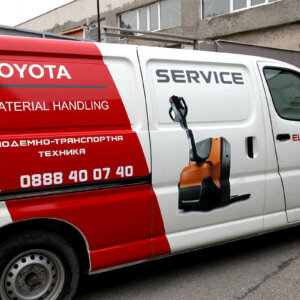 Брандиране на служебен автомобил - Euromarket