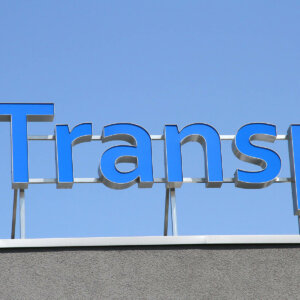 Обемни светещи букви и лого - GV Logistics