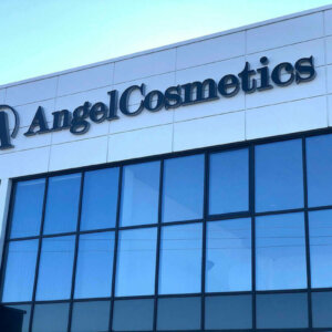 Светещи обемни букви за Angel Cosmetics, Пловдив
