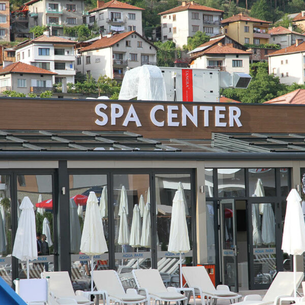 Spa Center – PVC letters for Aquapark Persenk, Devin Spa Center - PVC letters for Aquapark Persenk, Devin