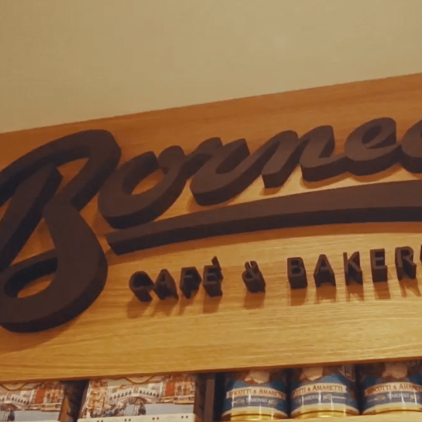 Etalbond sign – Borneo in London Etalbond sign - Borneo in London