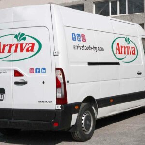 Брандиране на служебен бус Arriva