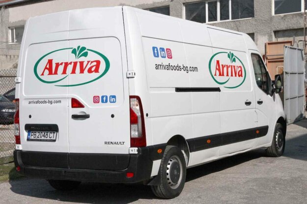 Branding Arriva's company bus