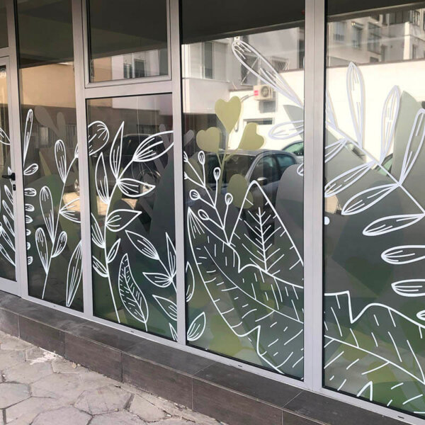 Брандиране на витрини - Център за ранно детско развитие „Пътечка“