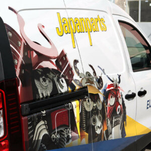 Рекламни графики за служебен автомобил EURO 07