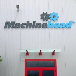 Machinehead - Обемни букви от разпенено ПВЦ изработени от Рекламна агенция Медия Дизайн